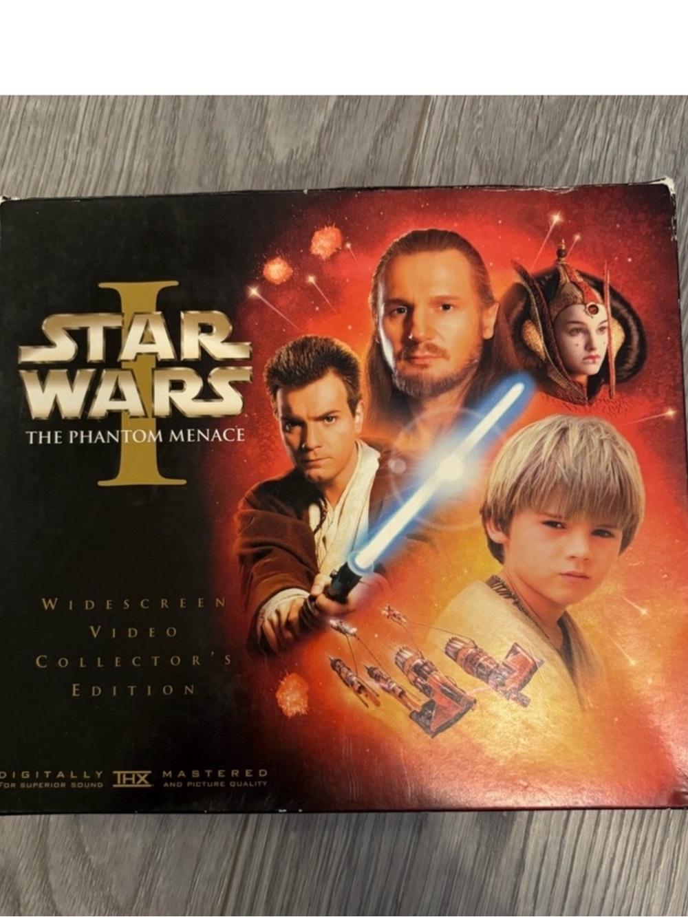 Star Wars I The Phantom Menace Video VHS Tape Collector's Edition